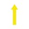 5S Supplies 5S Corner Markers, 3 1/2 in W., 10 in L., 0.003 in Thickness, 25 PK VSA-SQUARE-YELLOW - alternate 1
